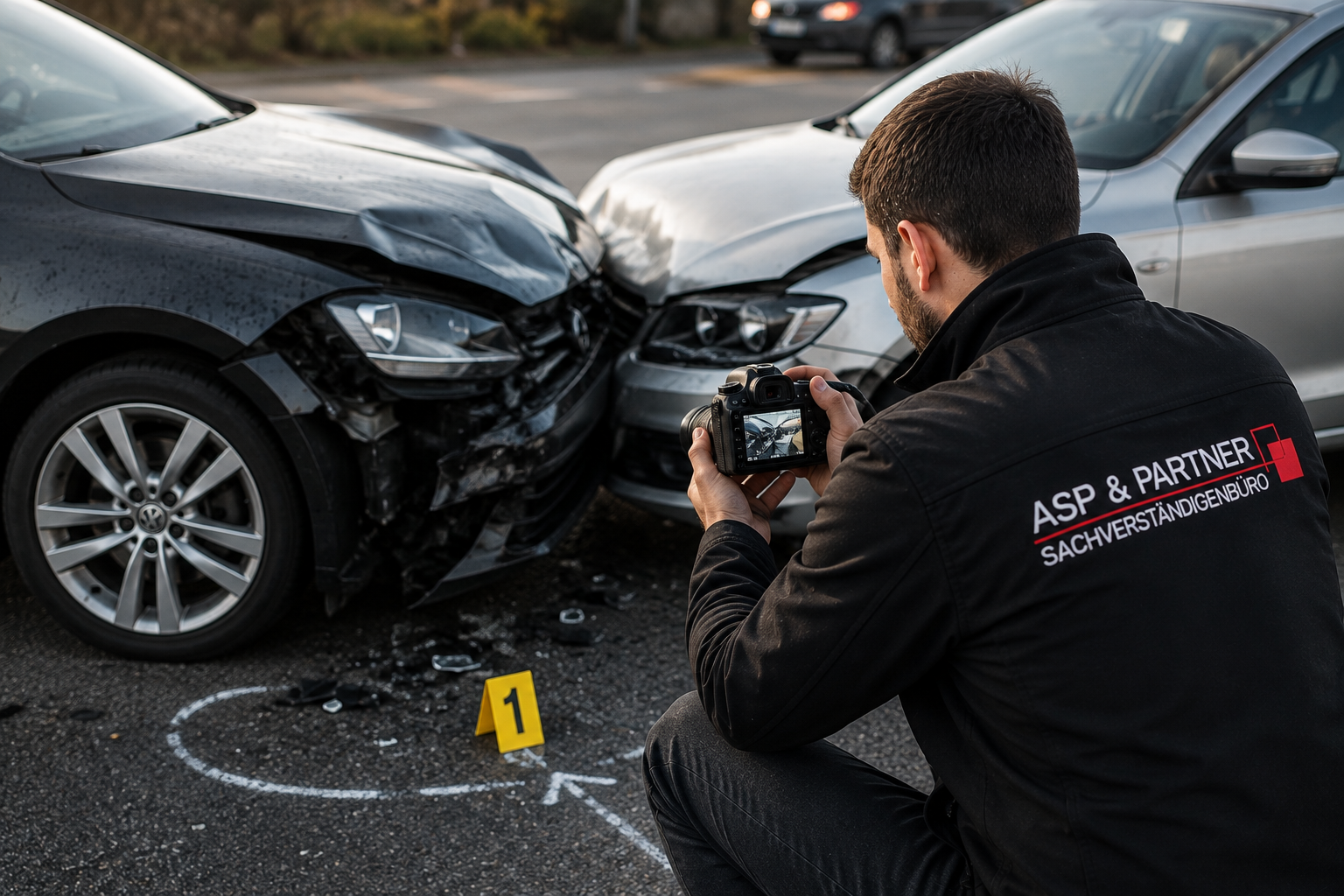Fotografische Beweissicherung nach einem Unfall